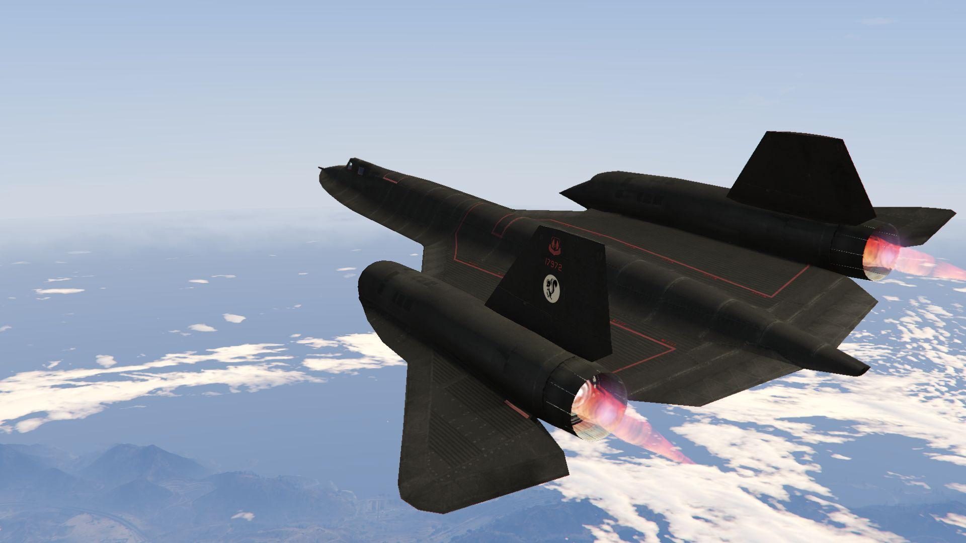 SR71A Blackbird (fastest jet in the world)